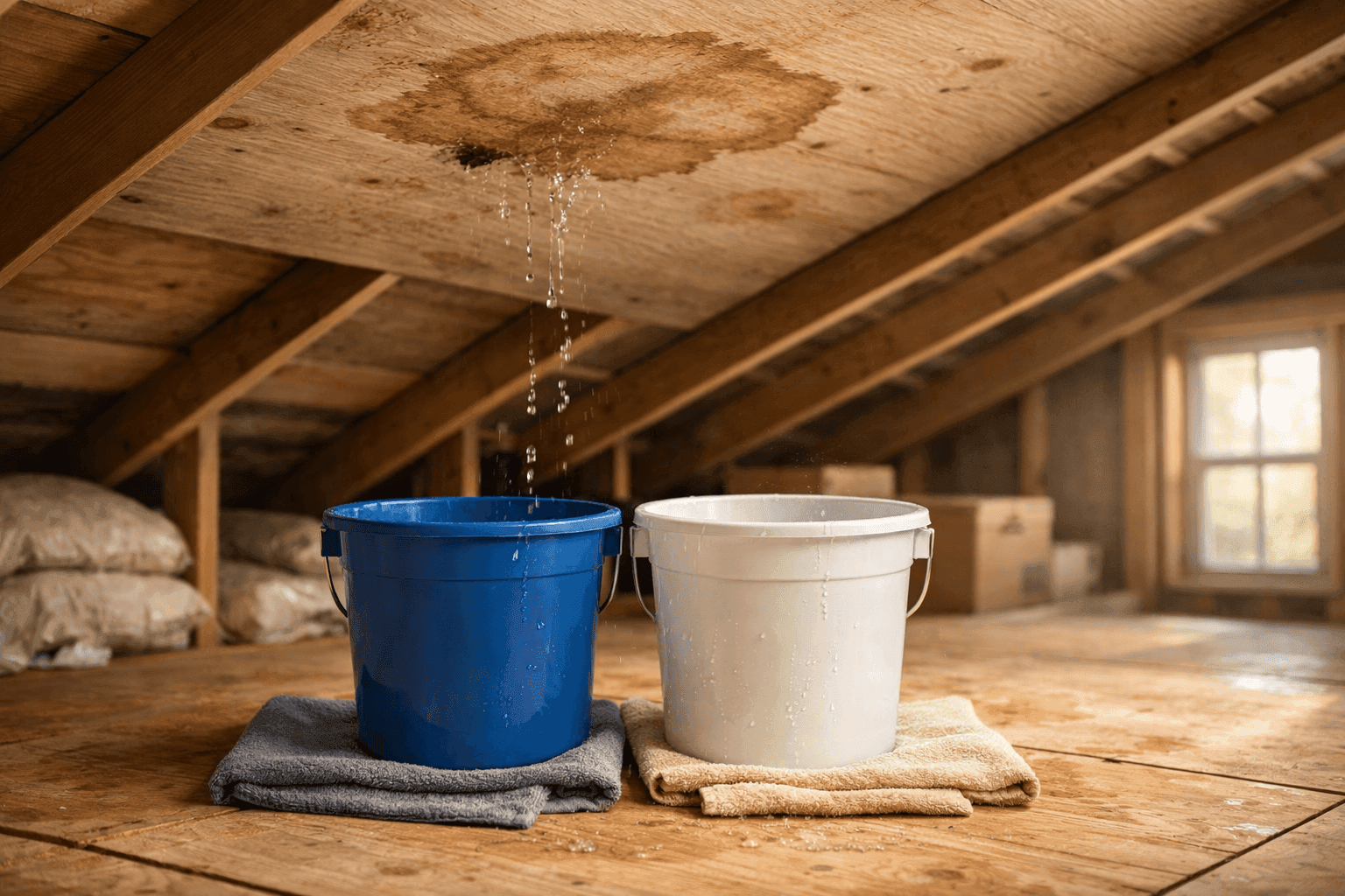 How to Handle Roof Leaks During Heavy Rain