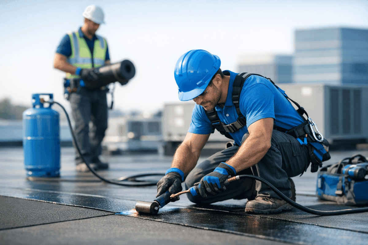 Commercial Roofing service by Shindo Trust Roofing