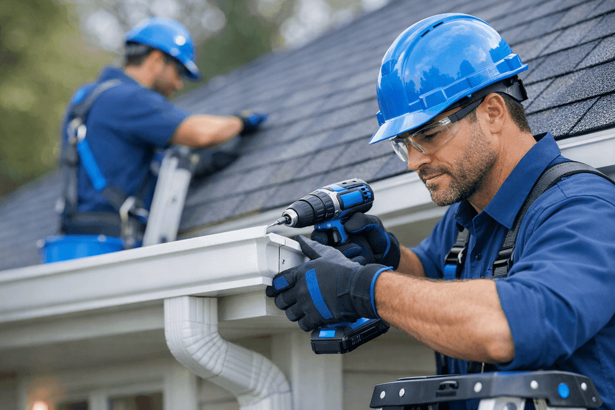 Gutter Repair service by Shindo Trust Roofing