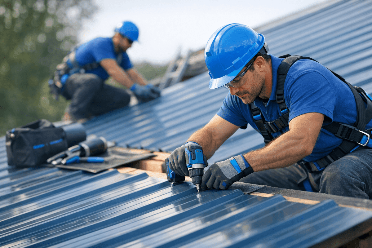 Metal Roofing service by Shindo Trust Roofing