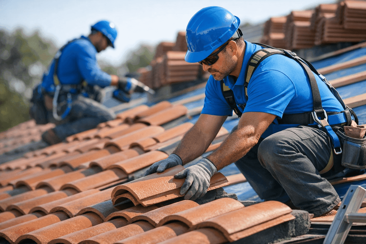 Tile Roofing service by Shindo Trust Roofing